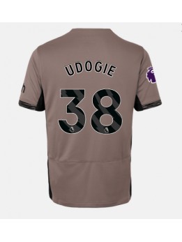 Tottenham Hotspur Destiny Udogie #38 Ausweichtrikot 2023-24 Kurzarm